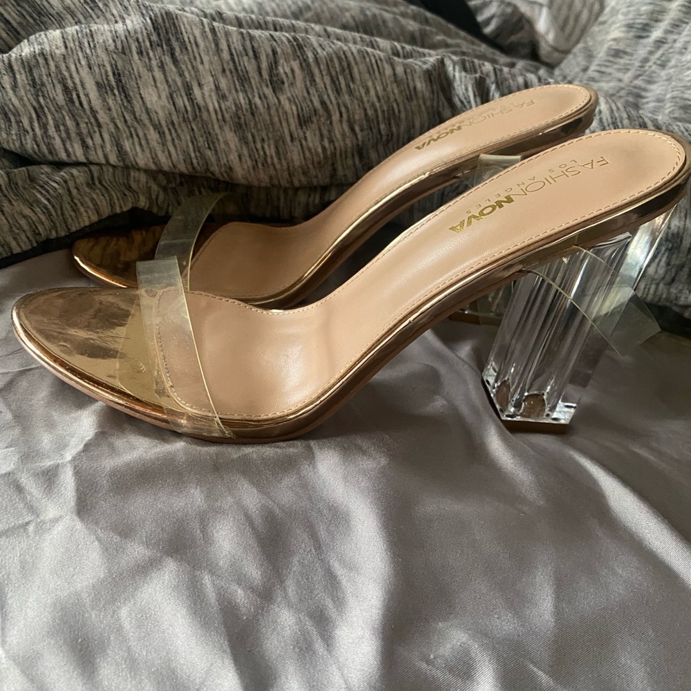 Clear Heels